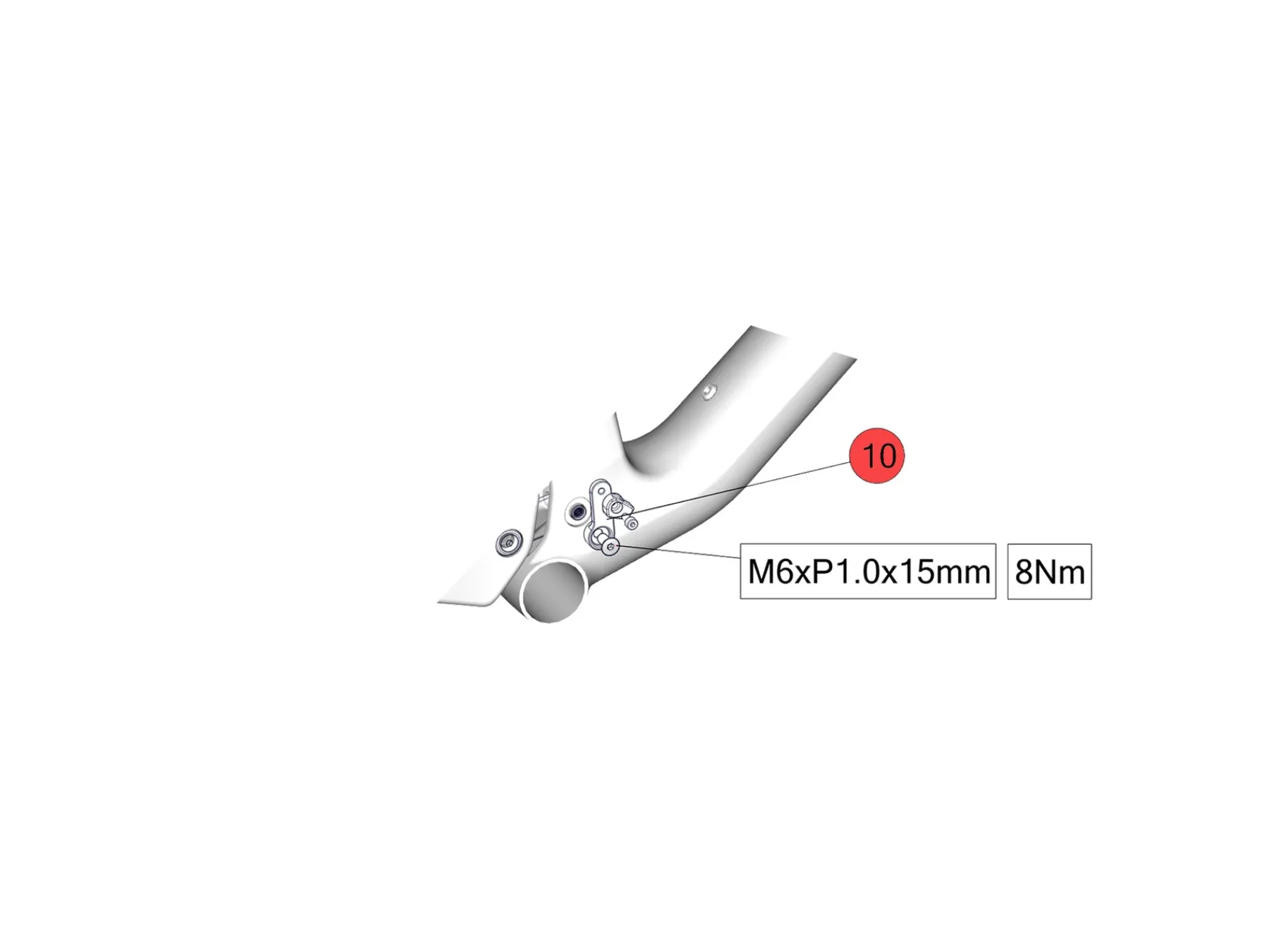 BMC Switzerland Ersatzteile^Lightweight 1x Chainguide